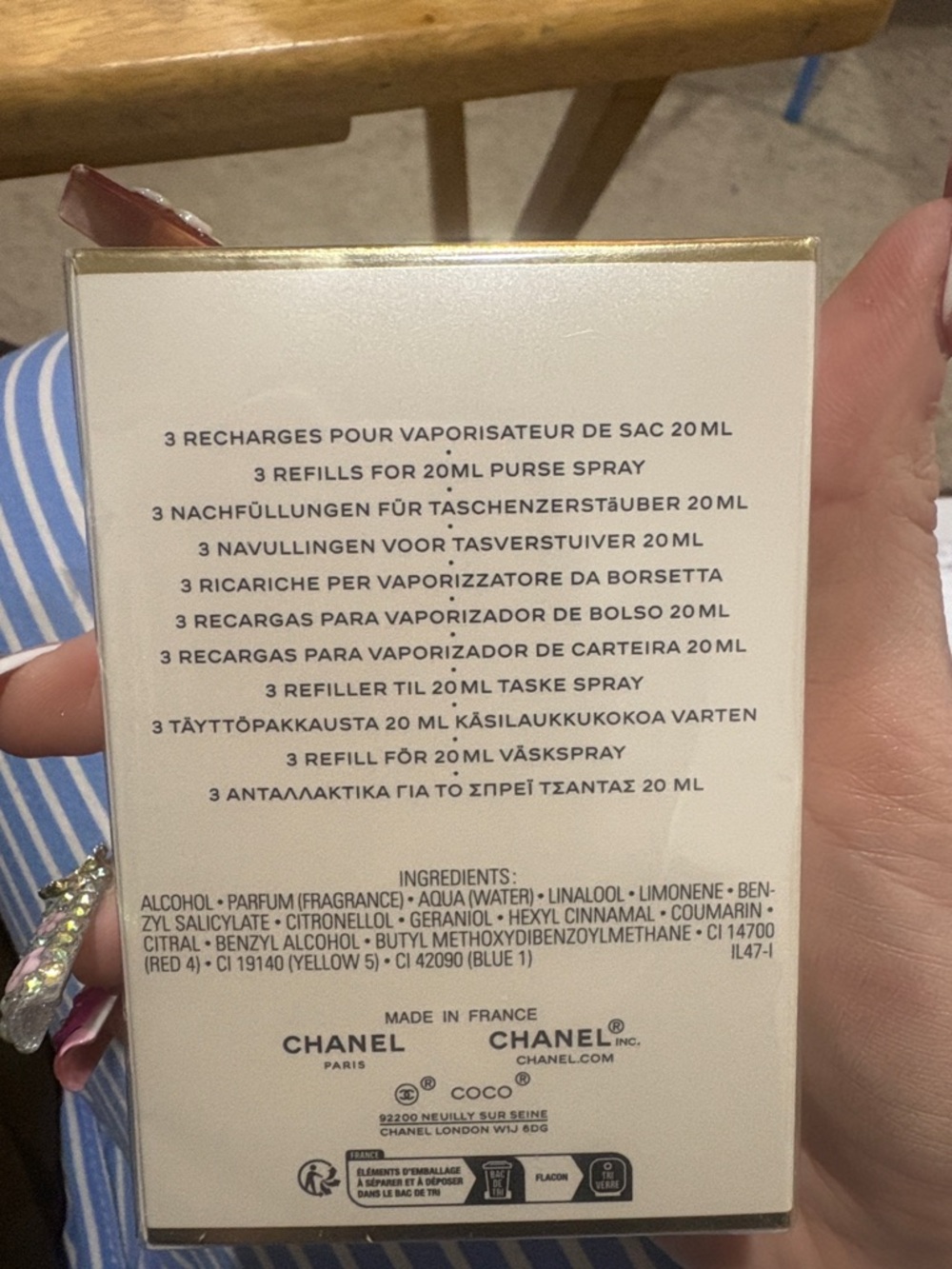 New Chanel coco mademoiselle 3 twist and spray set - Picture 3 of 6